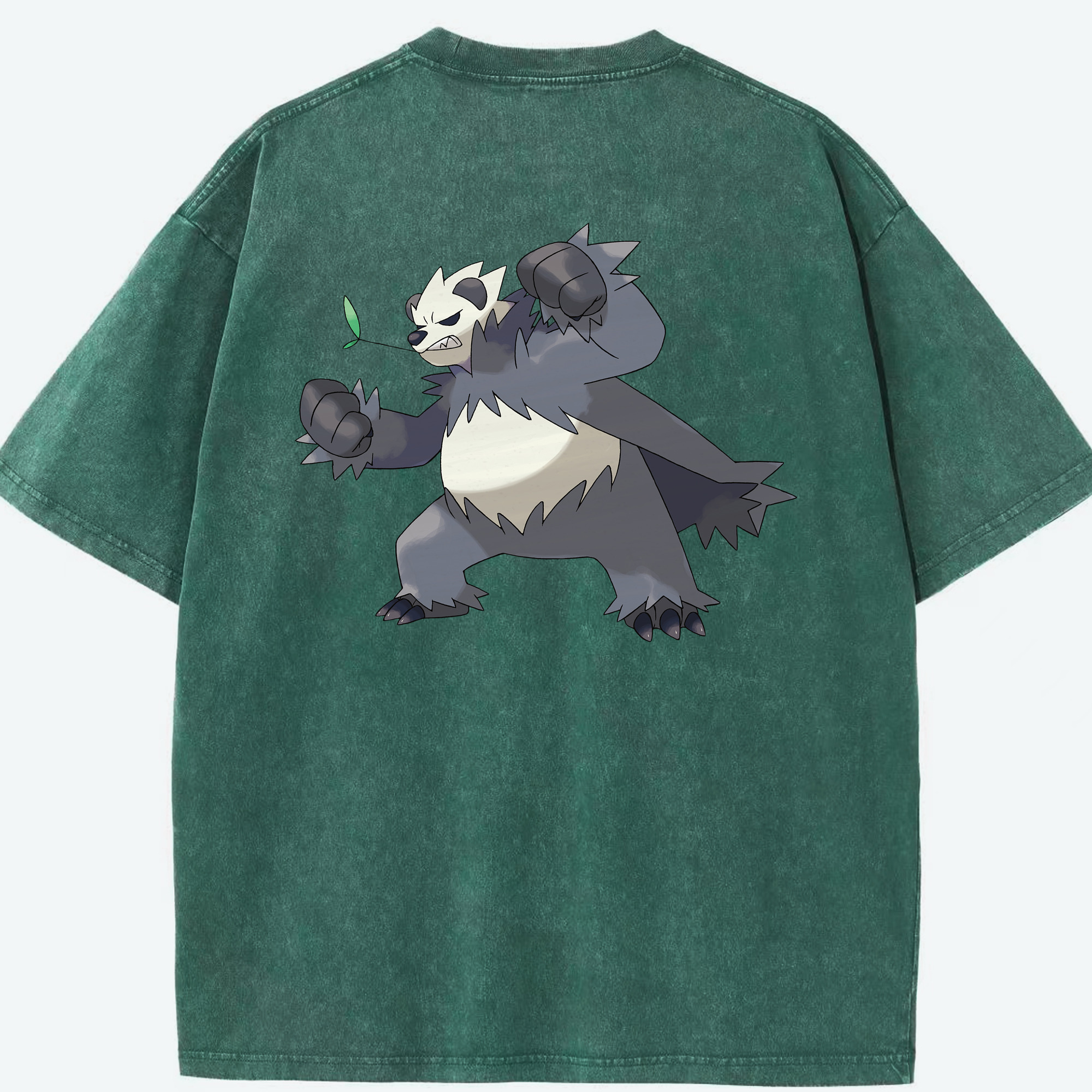 （画像用） ポケットモンスター Pokémon 綿100% ヴィンテージ風 半袖Tシャツ（背面プリント）